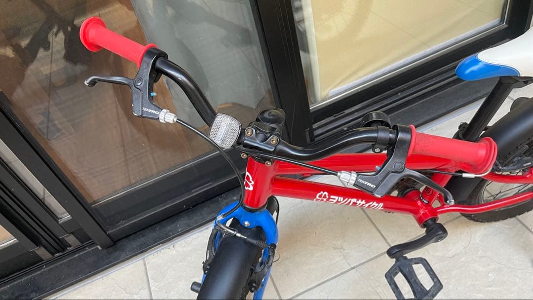 ヨツバサイクル 16インチ ヒーローレッド 子供用 自転車