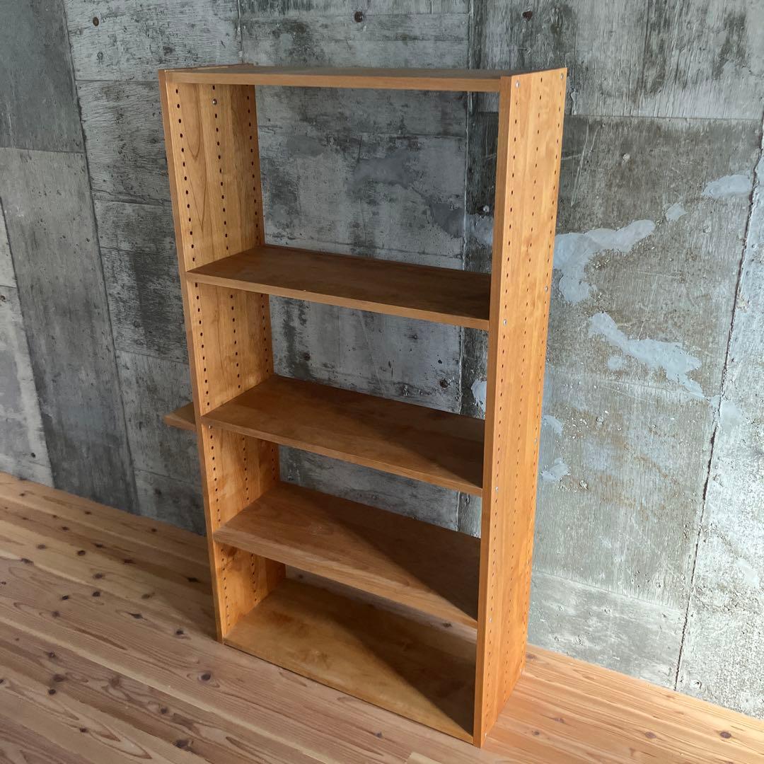 イクスス　ikususu　無垢材　オープンシェルフ