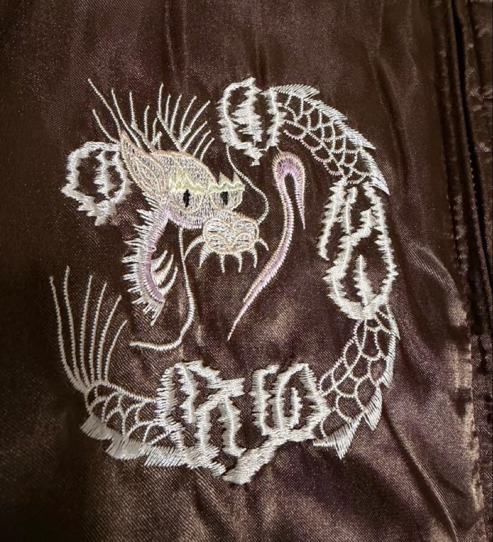 希少 80s Shoot One スカジャン 横須賀ジャンパー　第11空挺師団