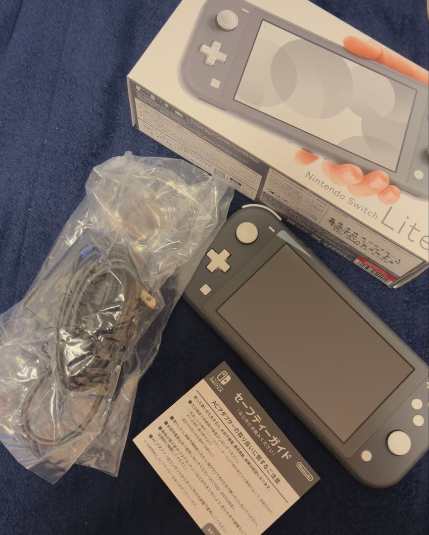 り*む様 Nintendo Switch Lite グレー 本体