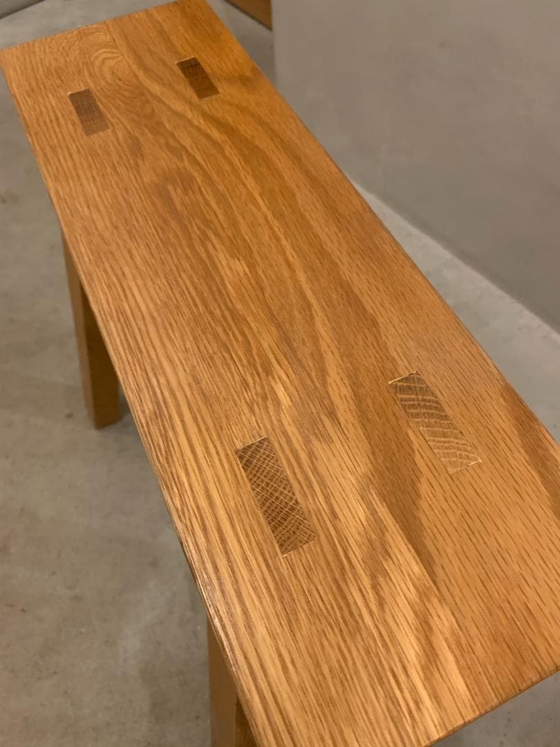 ④　無印良品　ベンチ小　廃盤品