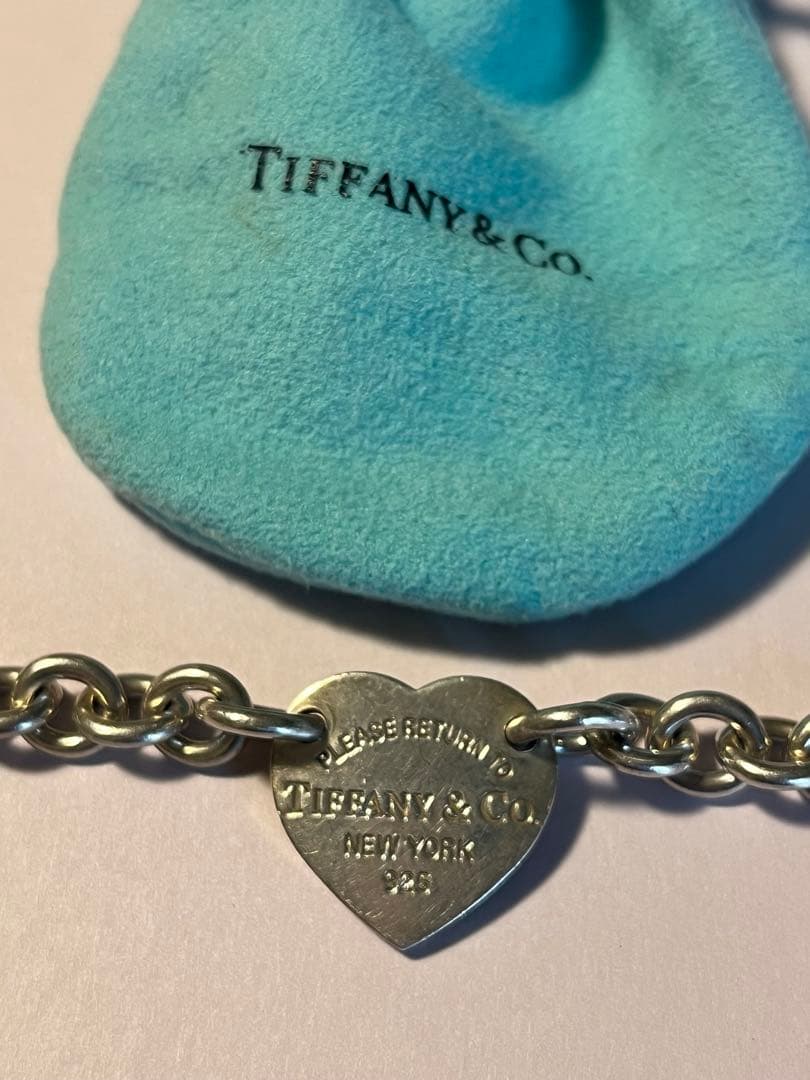 Tiffany & Co. シルバーブレスレット ハート