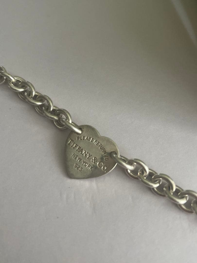 Tiffany & Co. シルバーブレスレット ハート