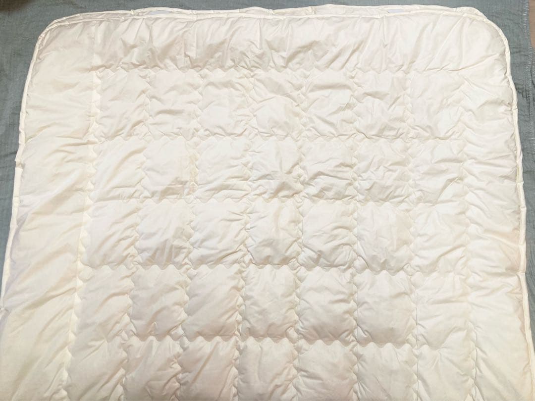 試しのみ◆洗えるウールベッドパッド セミダブル 2025.11月購入