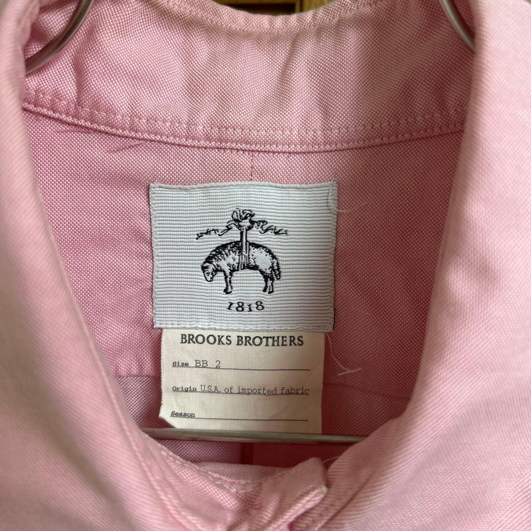 BROOKS BROTHERS ブラックフリース　丸襟　オックスフォード　BB2