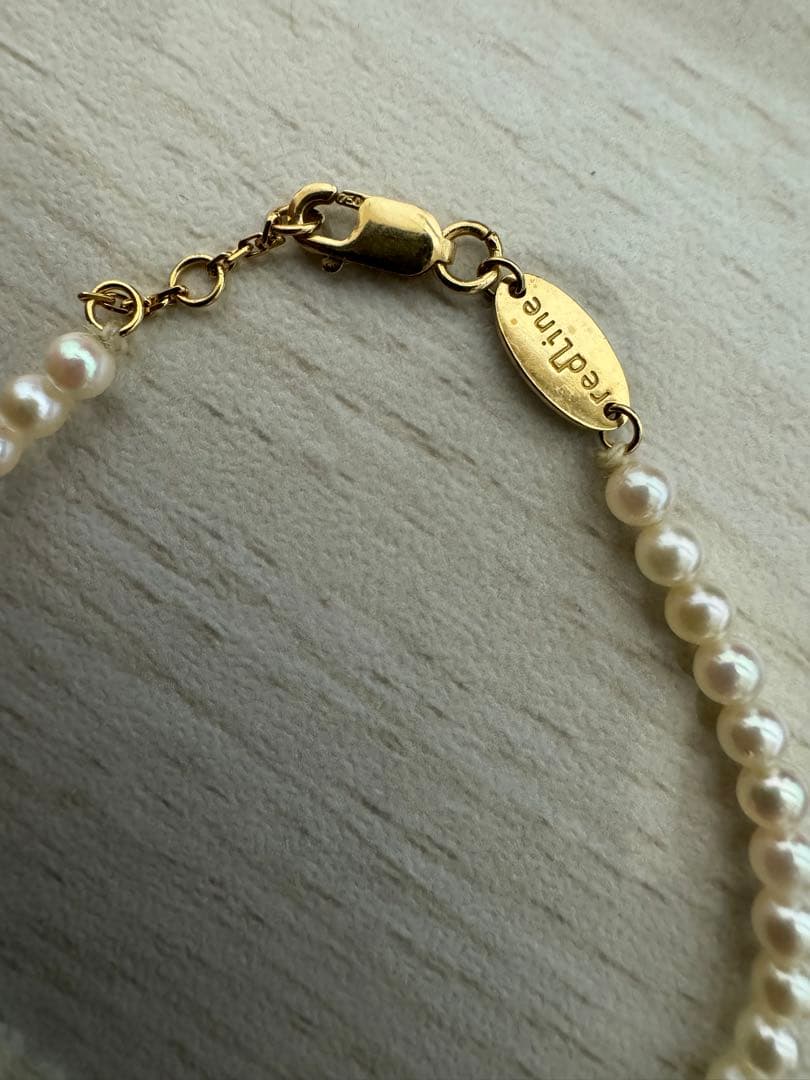 レッドライン　パール　ブレスレット