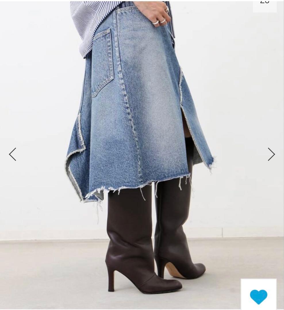 スカート MadisonBlue 5Pocket Remake A-Line SK