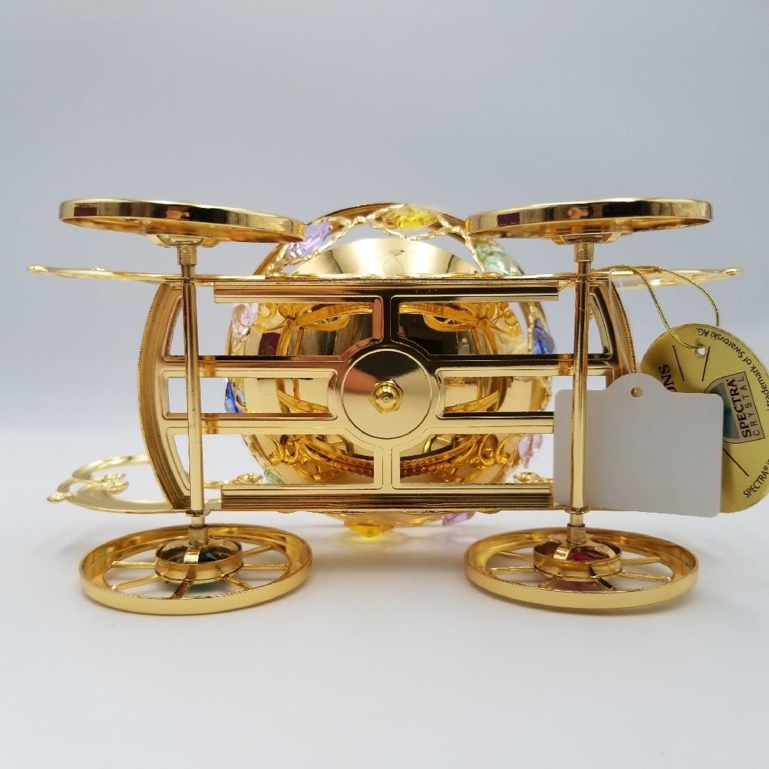 新品未使用 SWAROVSKI スワロフスキー スペクトラ 馬車小物入れ