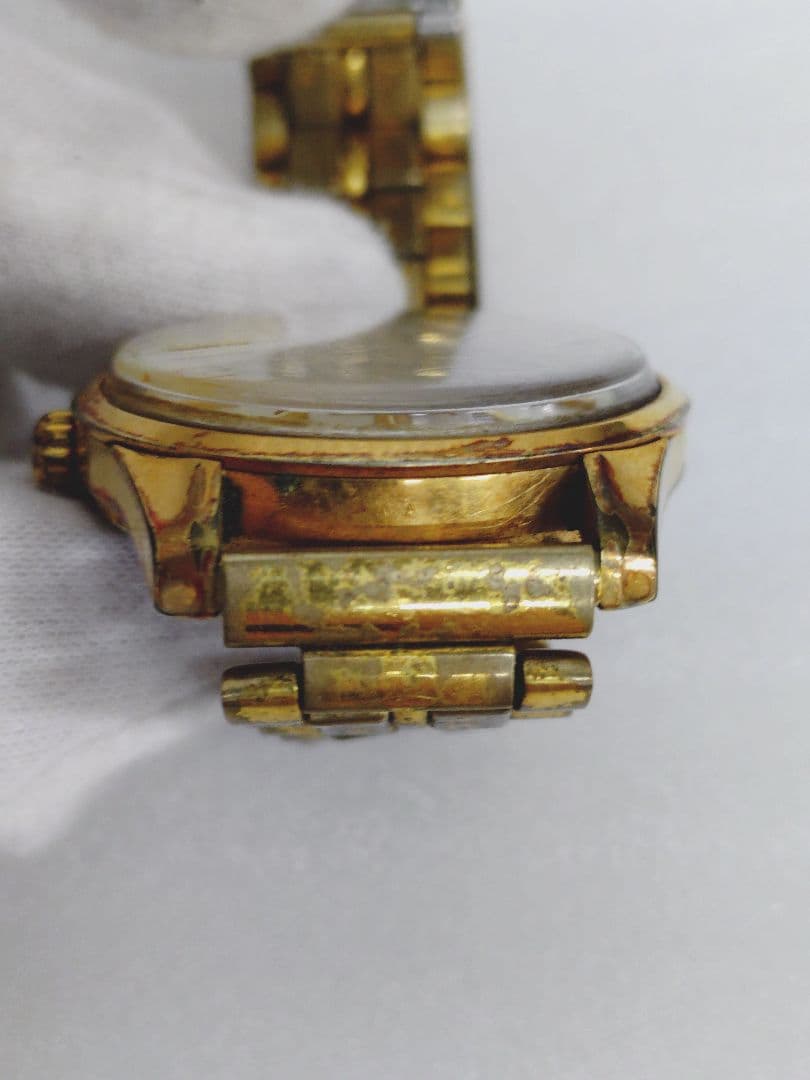 4-382 キングセイコー　SEIKO　25石　ヴィンテージ　竜頭不動　ジャンク