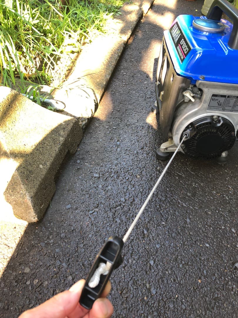 ポータブル発電機　ヤマハ　EF800B 50HZ