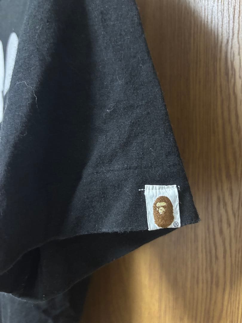 90s BAPE グラフィックプリント Tシャツ 黒