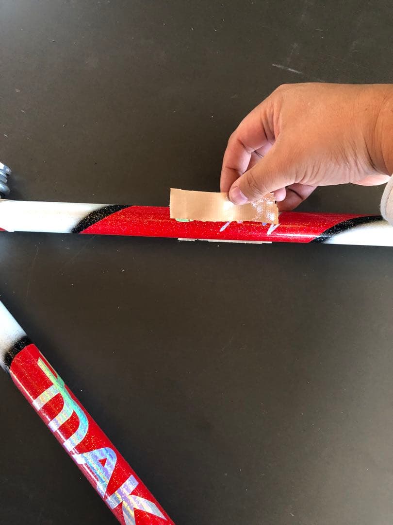 MAKINO マキノ　フレーム　競輪　njs刻印 bb無し　凹みあり？