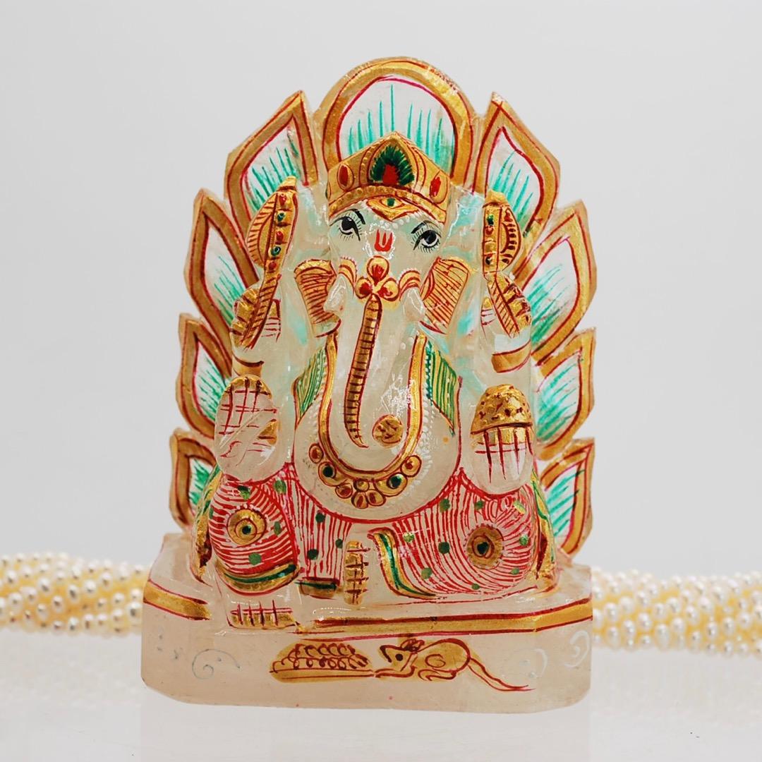 クリスタル　ガネーシャ様　★天然石★