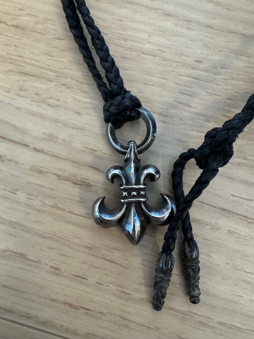 T*O様 CHROME HEARTS BSフレア　ネックレス　レザー　クロムハー