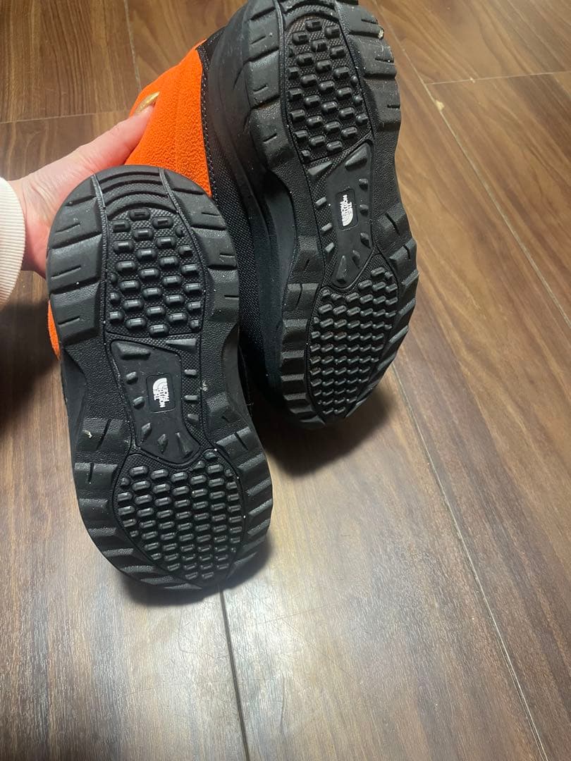 THE NORTH FACE スノーブーツ オレンジ/黒　20センチ