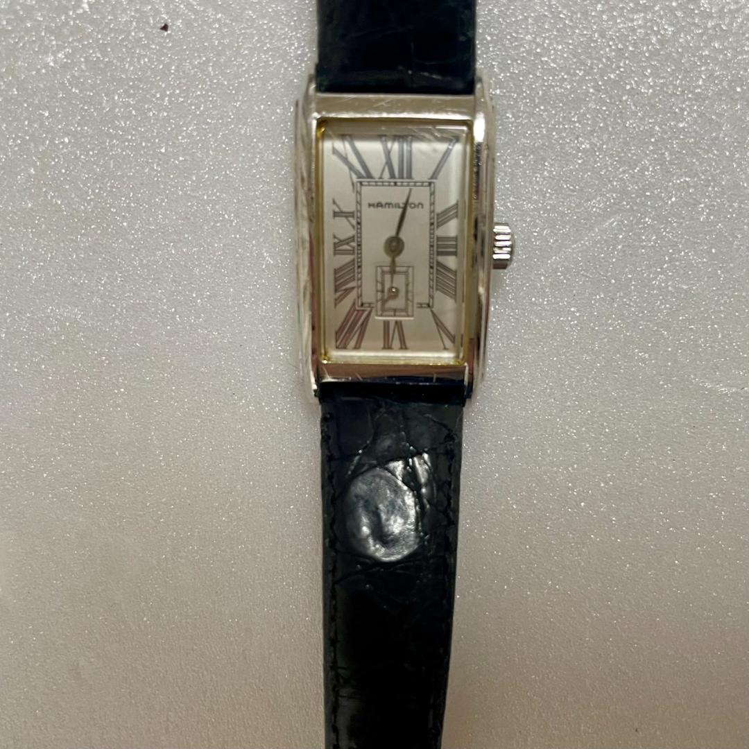 【noodle】Hamilton ハミルトン アードモア シルバー文字盤