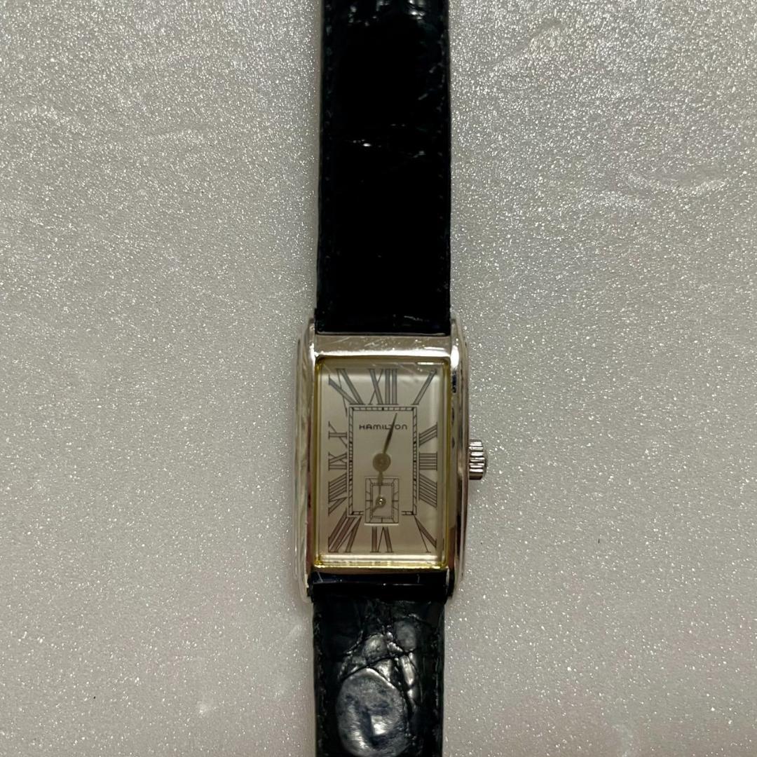 【noodle】Hamilton ハミルトン アードモア シルバー文字盤