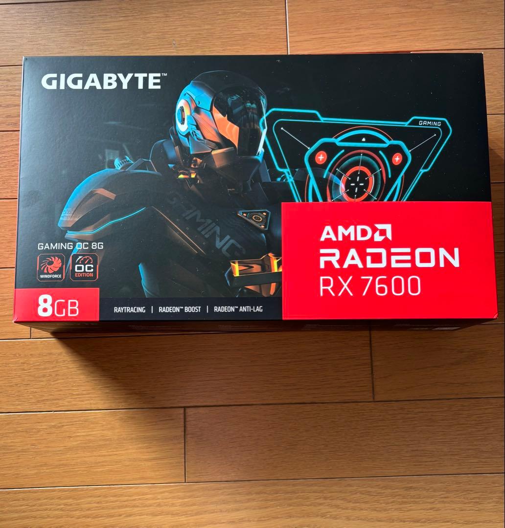 GIGABYTE Radeon RX 7600 8GB 中古