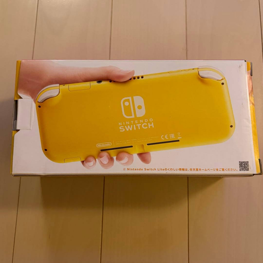 Nintendo Switch Lite イエロー　本体　美品
