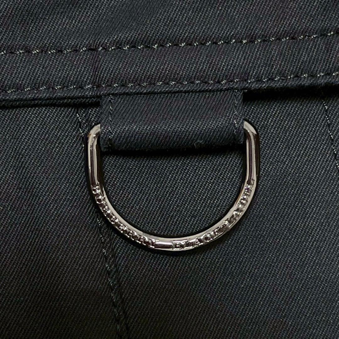 バーバリーブラックレーベル トレンチコート ベルト ライナー付き2way