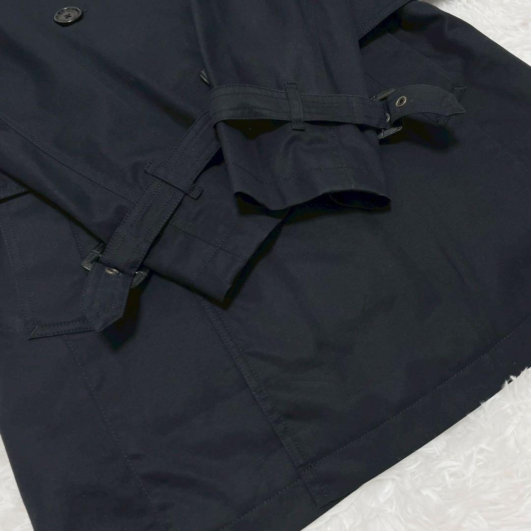 バーバリーブラックレーベル トレンチコート ベルト ライナー付き2way