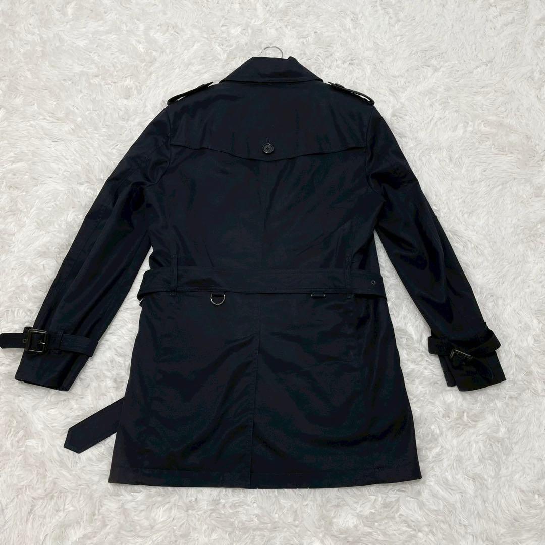 バーバリーブラックレーベル トレンチコート ベルト ライナー付き2way