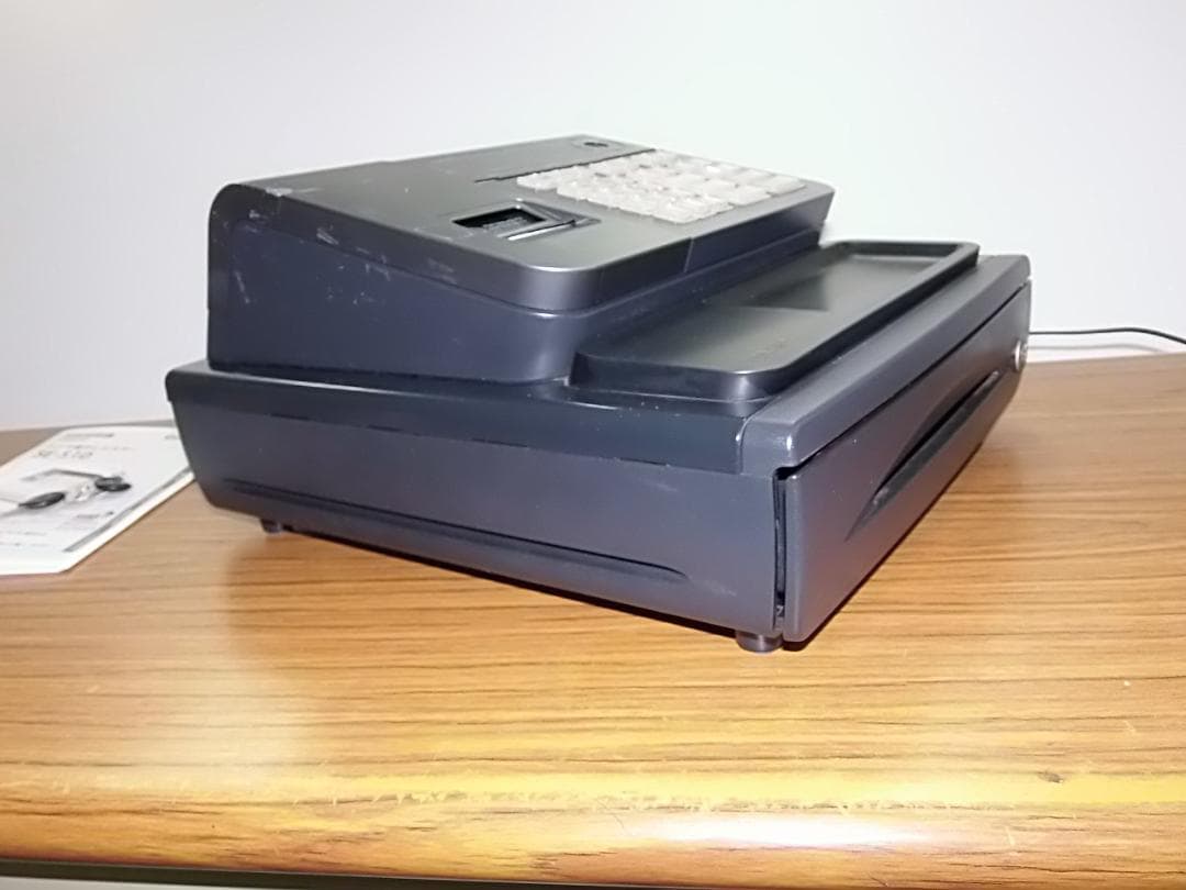 人気の黒箱付22簡単レジ 感熱紙58㍉カシオ SE-S10 レジスター 8部門