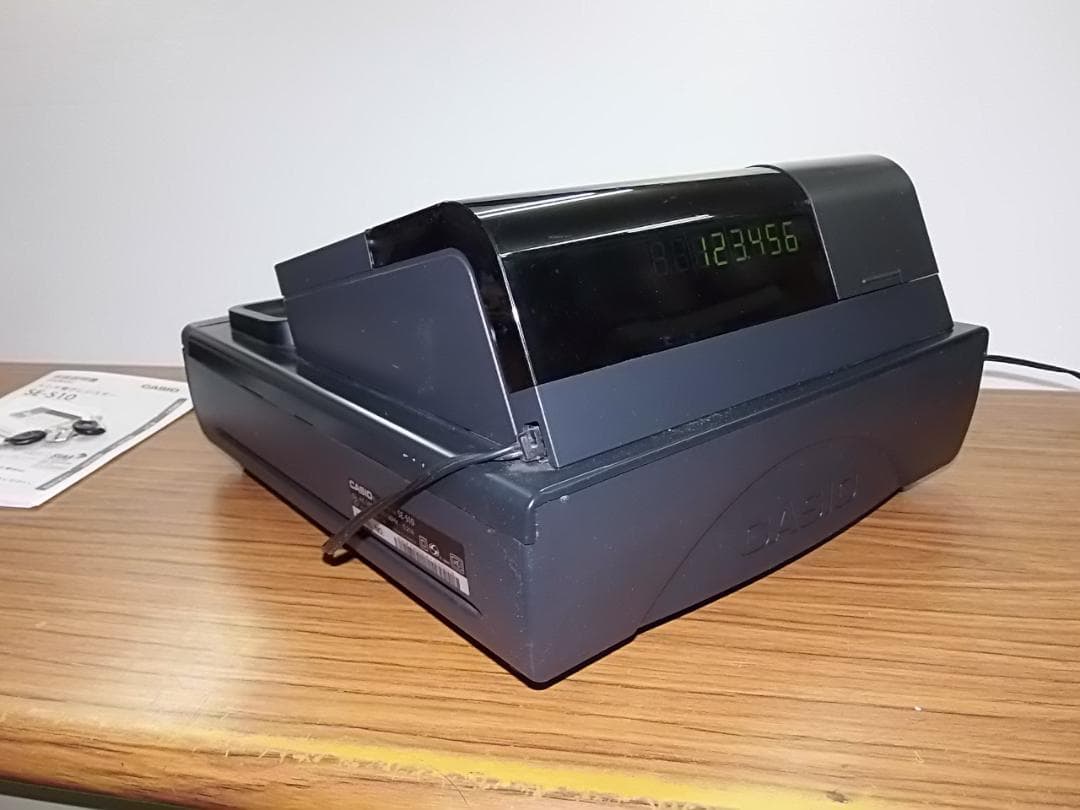 人気の黒箱付22簡単レジ 感熱紙58㍉カシオ SE-S10 レジスター 8部門
