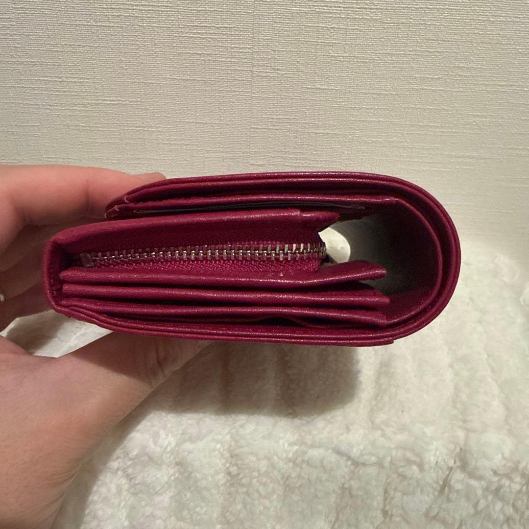 ホコモモラ 二つ折り 財布 牛革