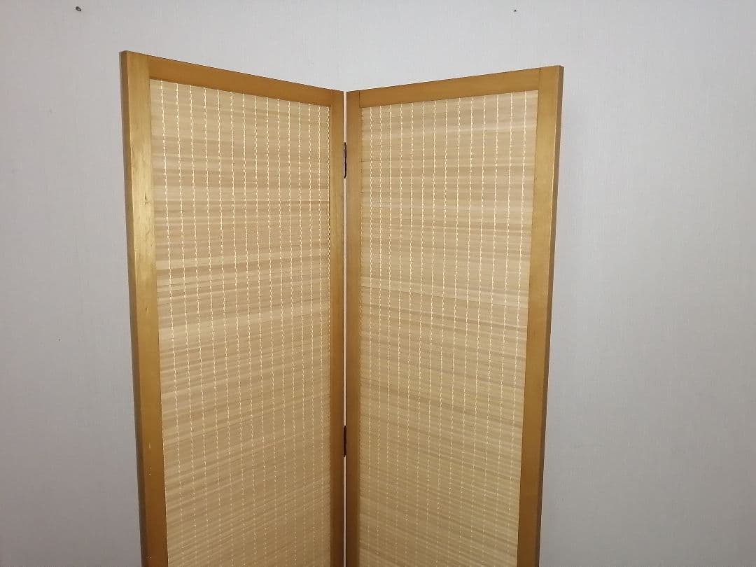 木製2連パーテーション目隠しタイプ