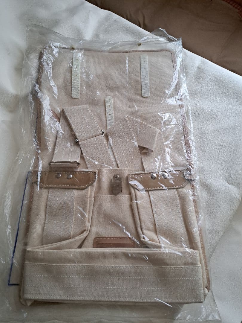 肩掛けカバン　帆布製　デッドストック品　中学生　学生カバン　昭和レトロ　当時物