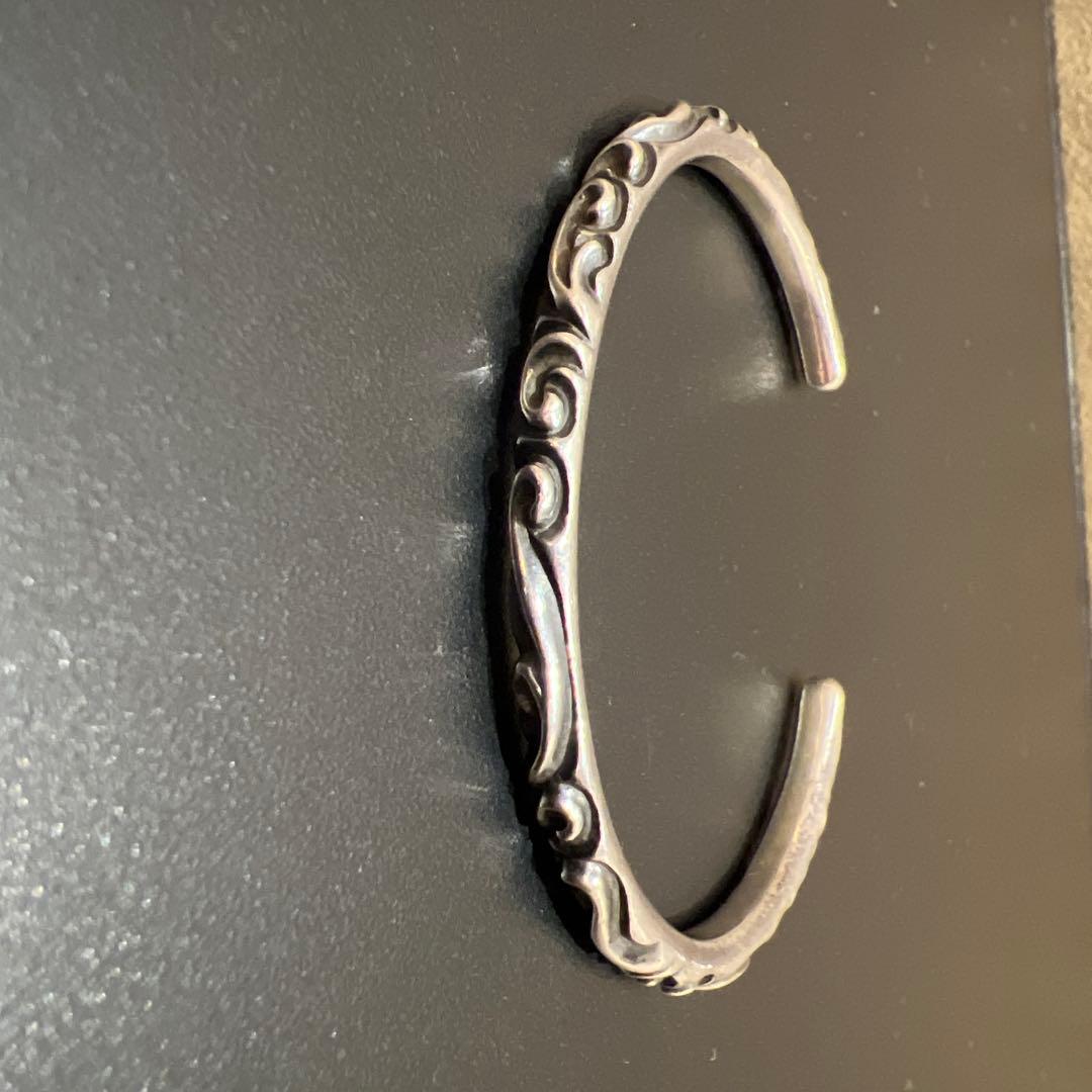 クロムハーツ スクロールバングル ブレスレット