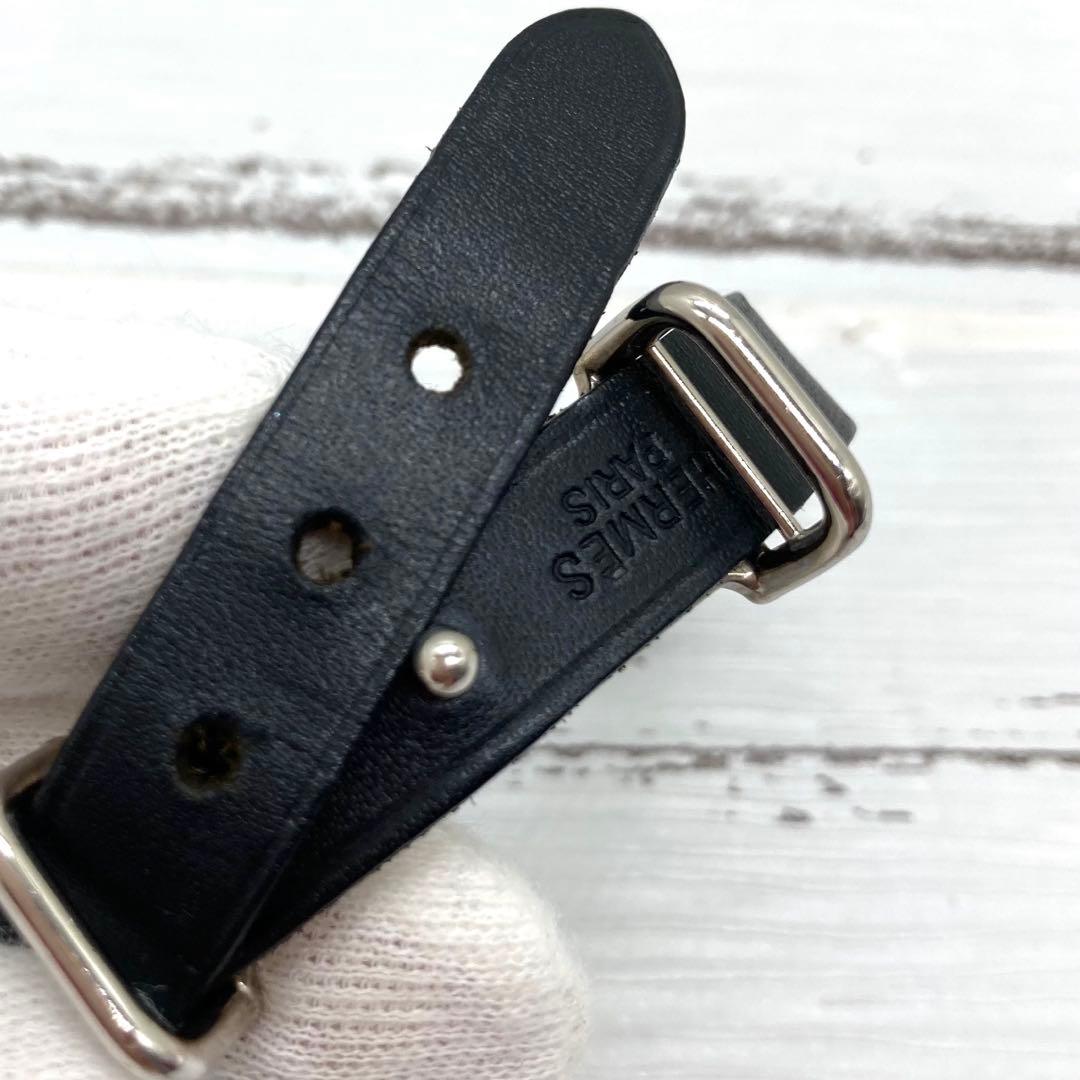 極美品❣️ HERMESエルメスアピ2ブレスレット バングル アクセサリーブラック