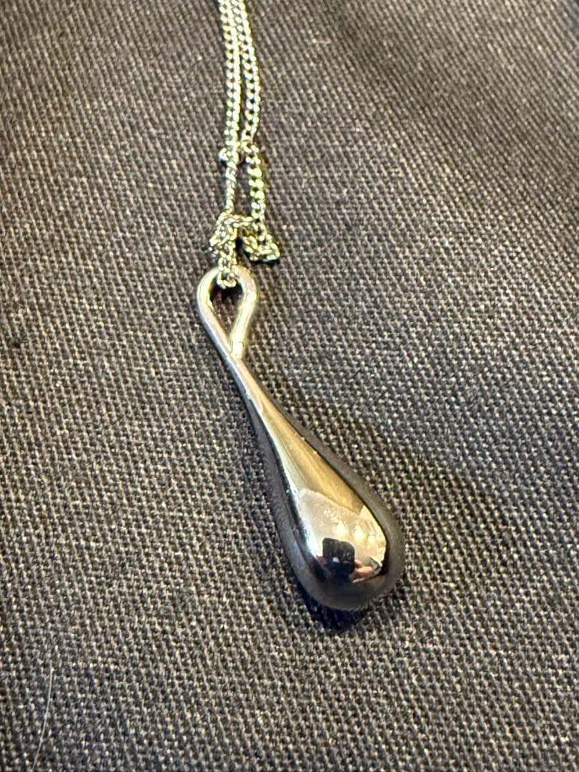 SAINT LAURENT ドロップチャーム　ネックレス