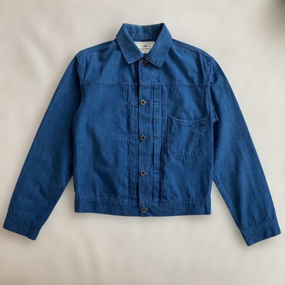 スティーブンソンオーバーオール デニムシャツ