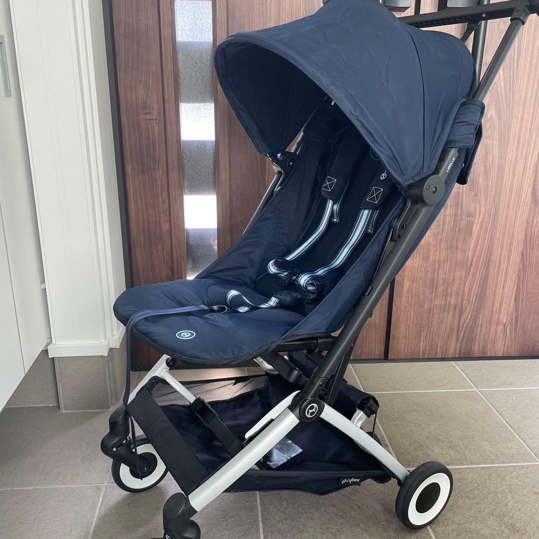 送料込　一回使用美品　2024 サイベックス ベビーカー リベル　純正バンパー付