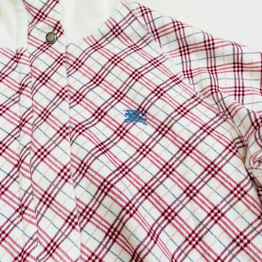 y2k BURBERRY BLUE LABEL チェック トラックジャケット