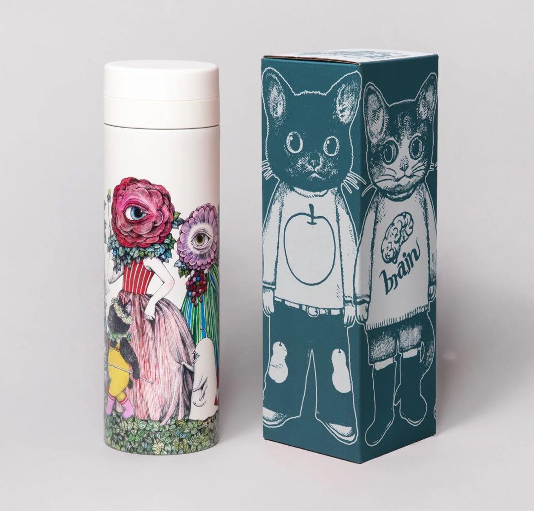 新品の⭐️ヒグチユウコ サーモボトル 眼花たちとくろいねこ ボリス雑貨店