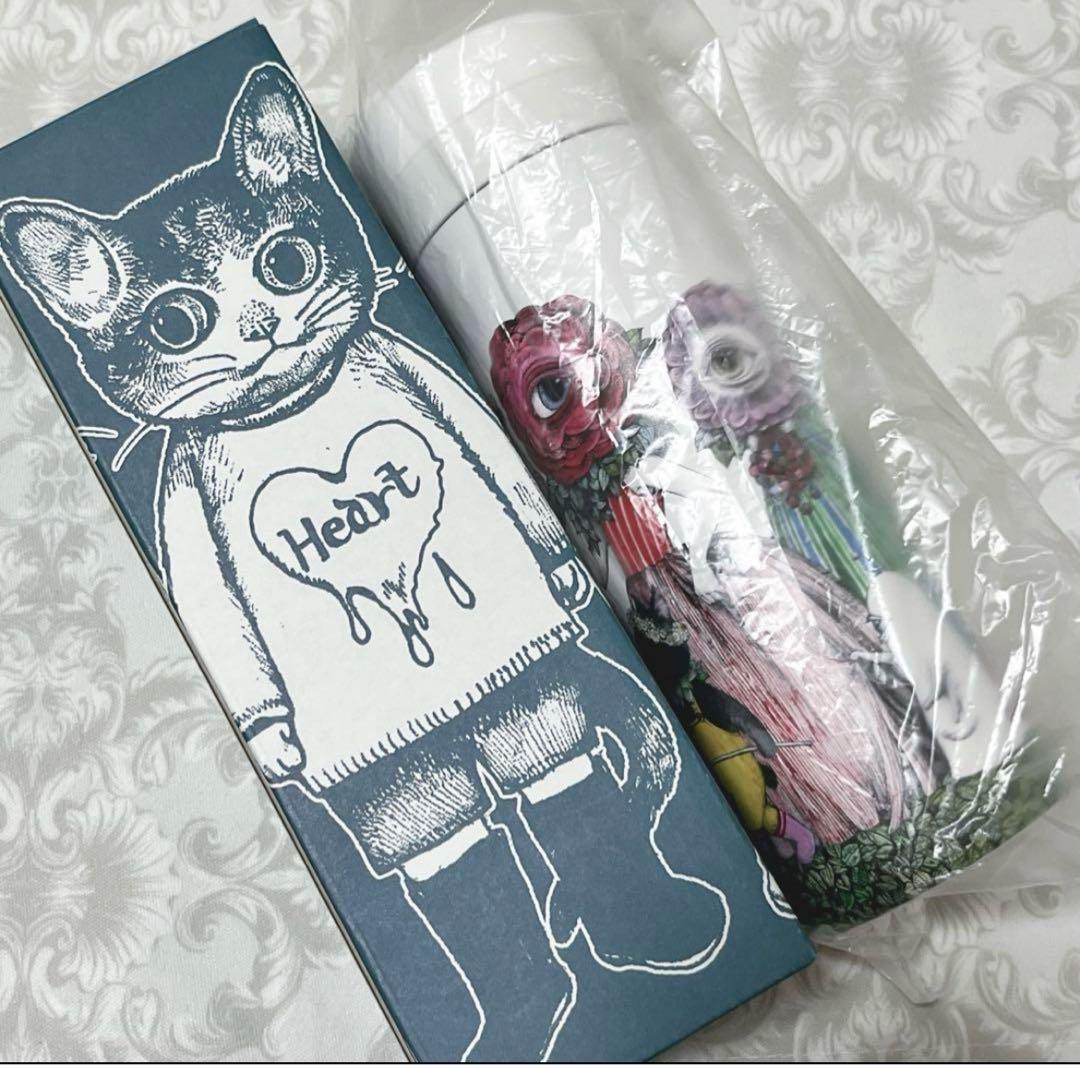 新品の⭐️ヒグチユウコ サーモボトル 眼花たちとくろいねこ ボリス雑貨店