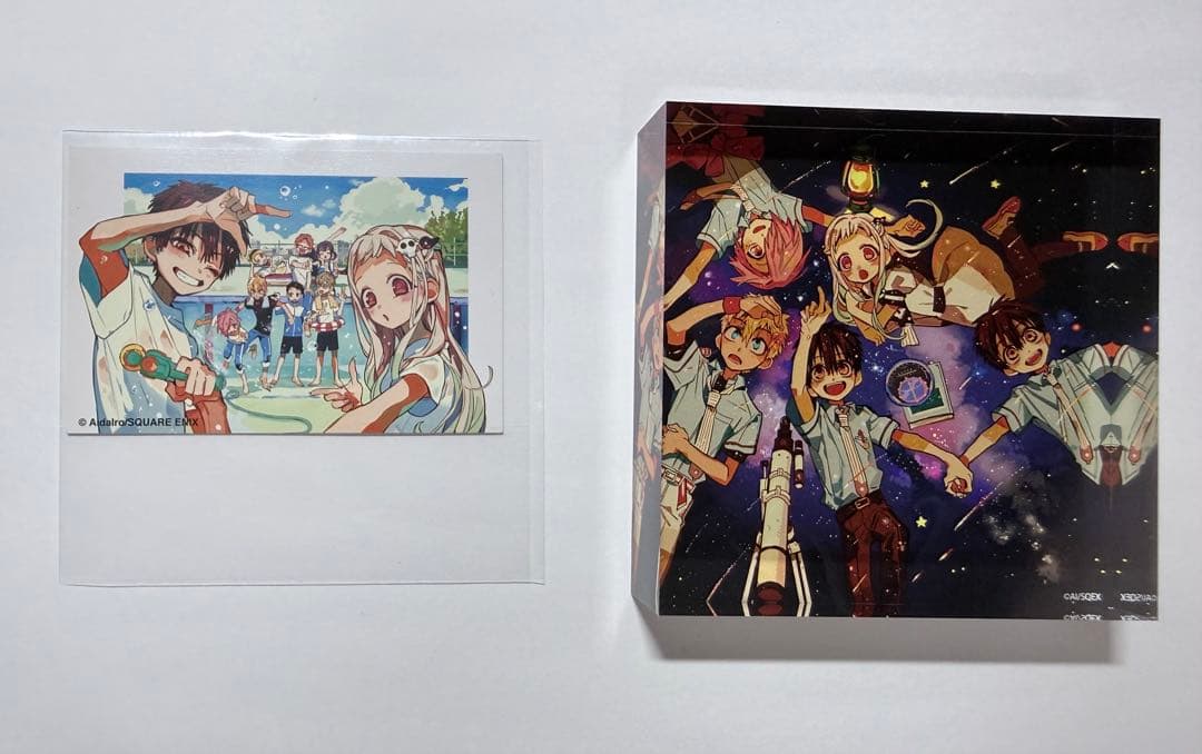 地縛少年花子くん　ゴーストホテル イラストカード&アクリルブロック(星空)