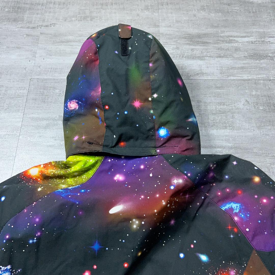 FABLICE ファブリス 総柄 宇宙 スキーウェア フルオープン ジップ S