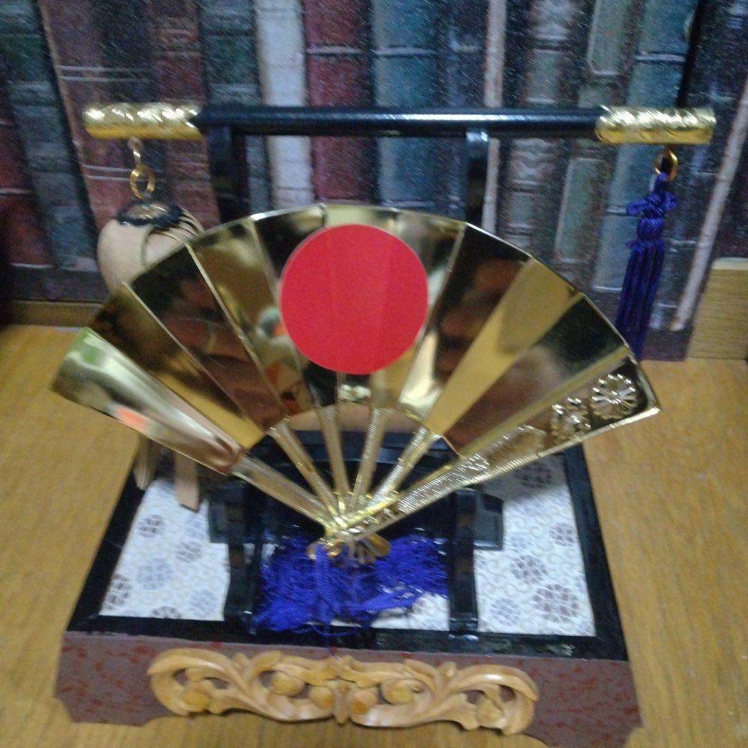 五月人形　端午の節句　刀　弓　矢　太鼓　鯉のぼり　置物