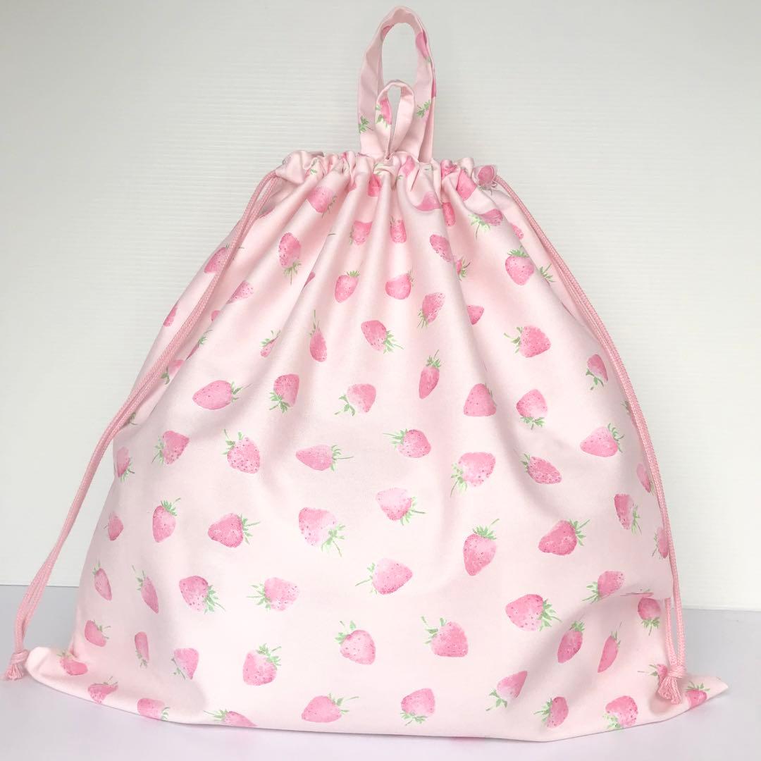 しょーコロ様　確認用　巾着袋　50×50 持ち手　掛けループ　名入れ　大きい