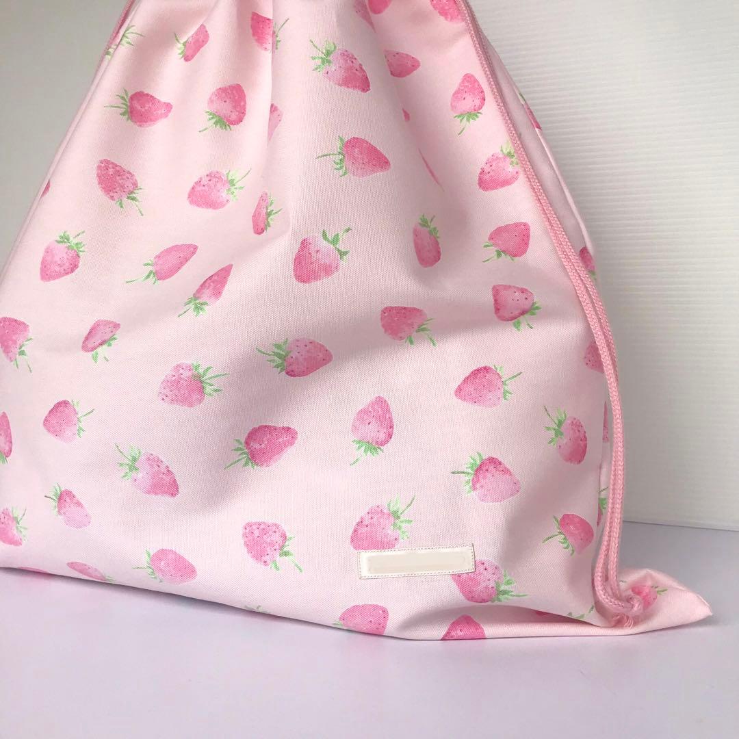 しょーコロ様　確認用　巾着袋　50×50 持ち手　掛けループ　名入れ　大きい