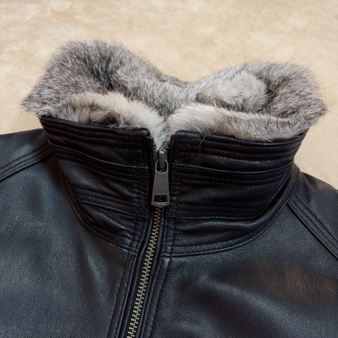 BURBERRY BLACK LABEL レザージャケット 革ジャン M