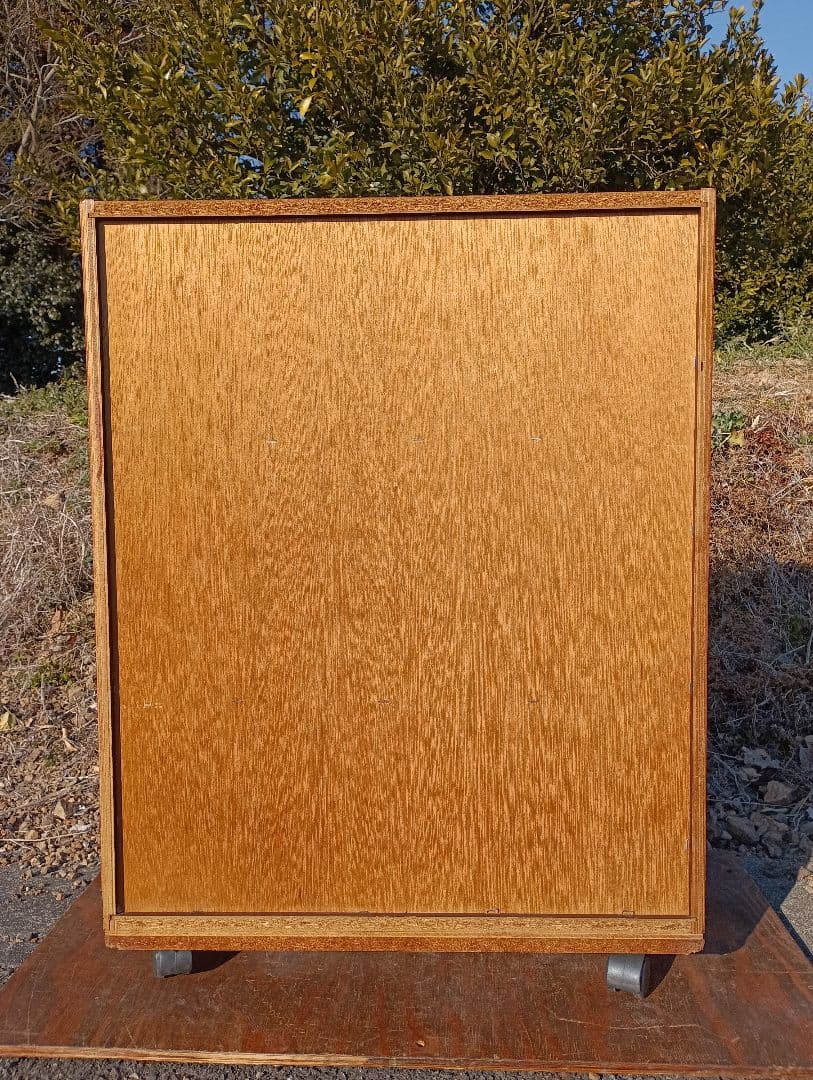 非売品　ヴィンテージ　収納ラック　棚　FUJI VHS ビデオテープ　１００本