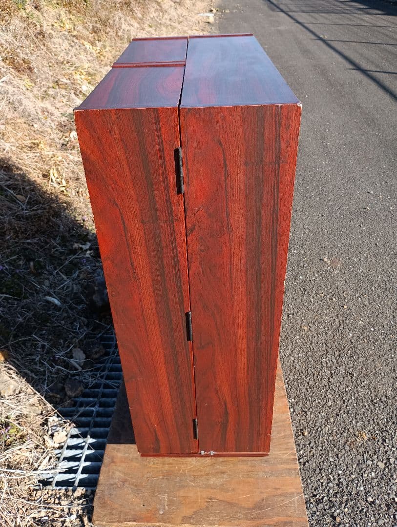 非売品　ヴィンテージ　収納ラック　棚　FUJI VHS ビデオテープ　１００本