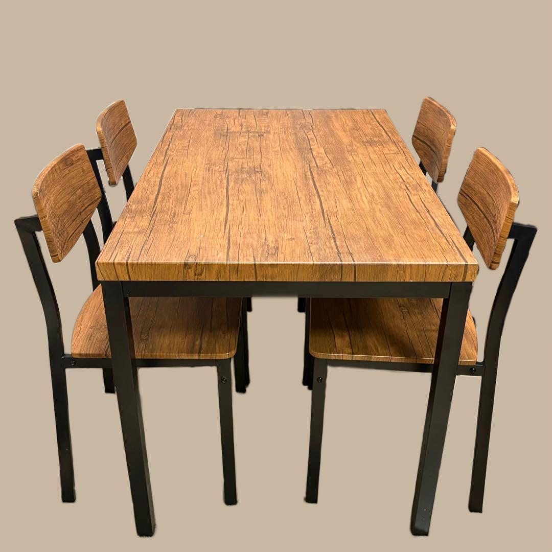 ダイニング5点セット✨️テーブル＋チェア4脚 幅110cm【引取り限定】