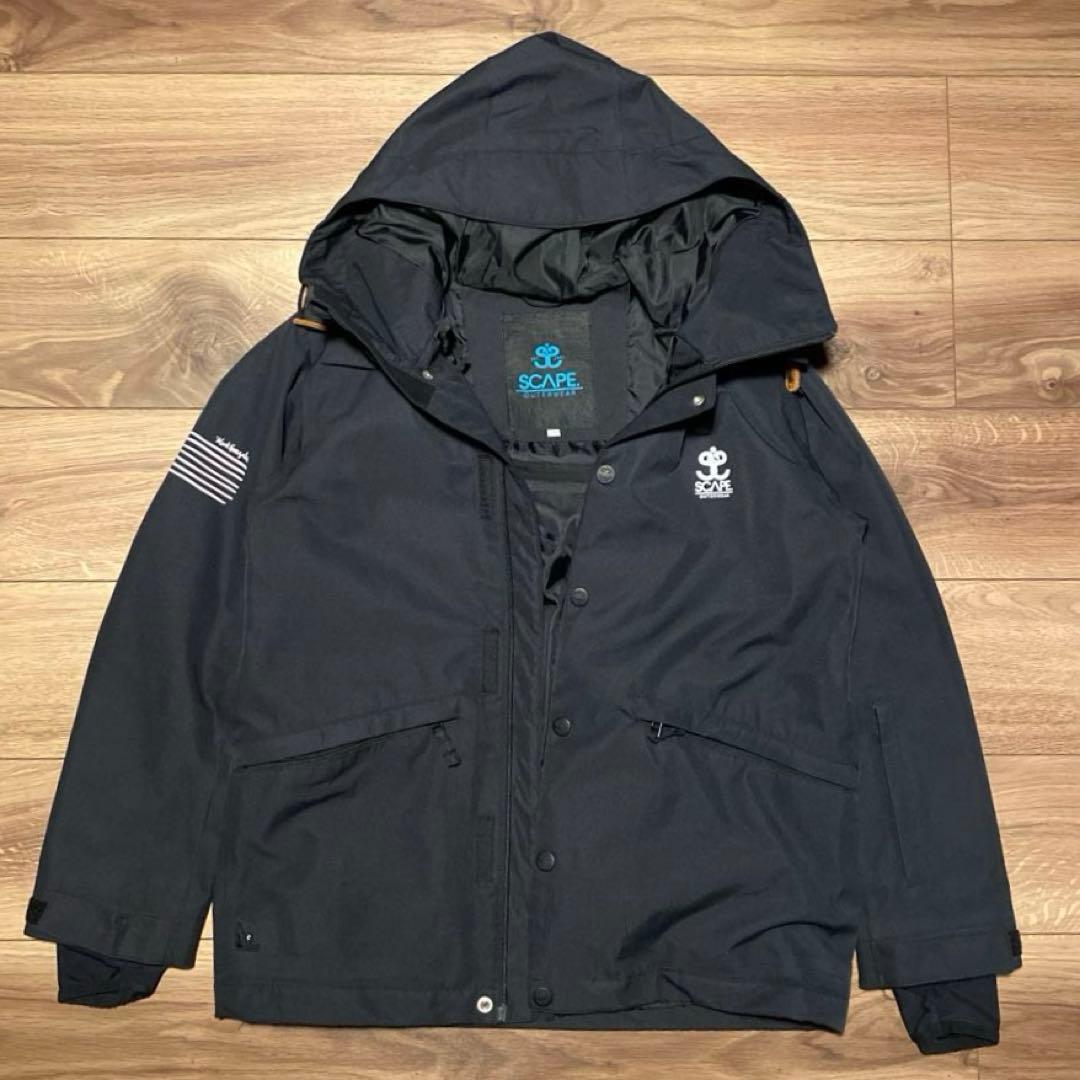 SCAPE Mark Gonzales スノーボードスキーウェア 多機能