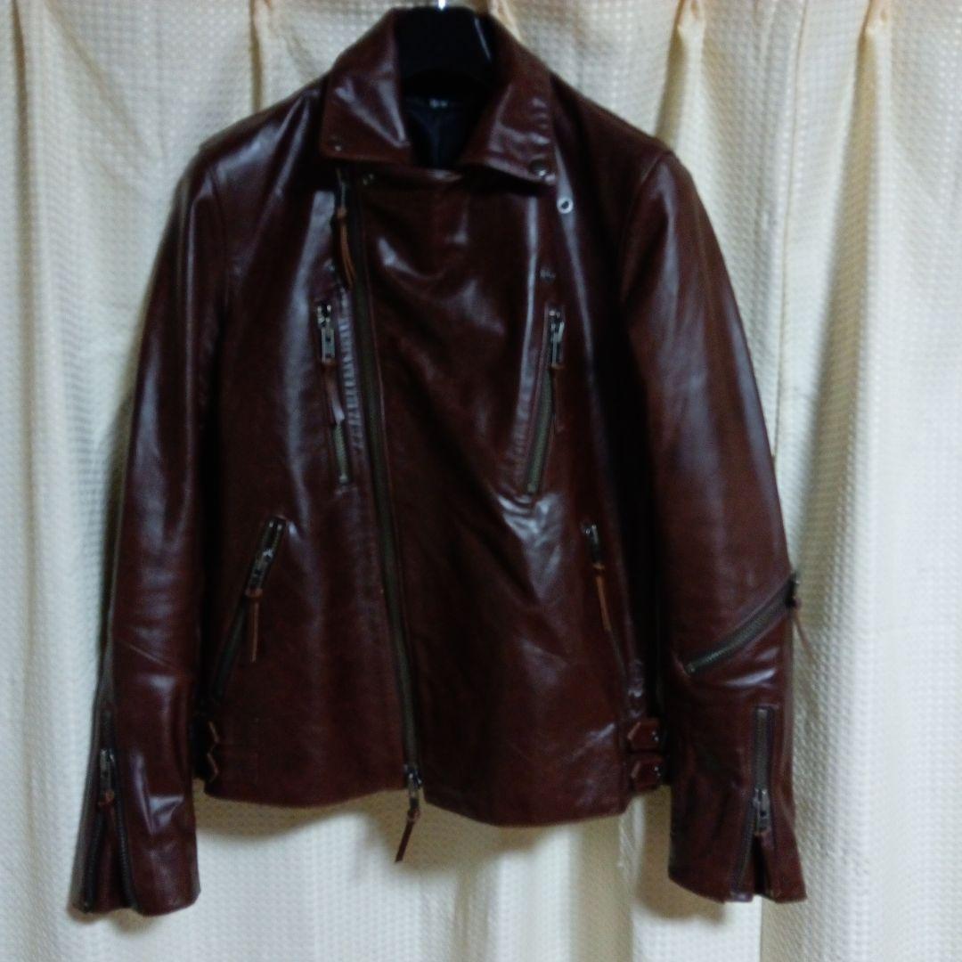 Ｈaruf　ダブルライダースジャケット　ホースハイド　馬革　期間限定値引き